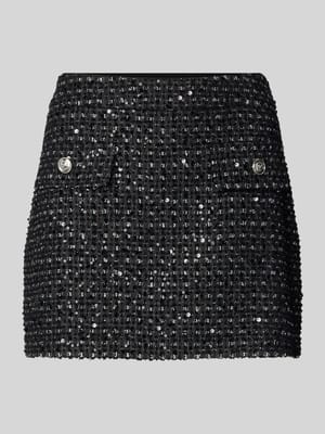 Minirok met pailletten Shop The Look MANNEQUINE