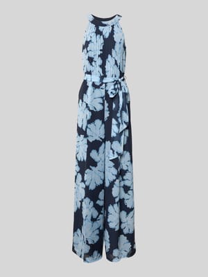 Jumpsuit met Strikceintuur en Plissévouwen Shop The Look MANNEQUINE