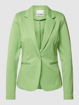 Blazer mit regulärem Schnitt und Reverskragen Shop The Look MANNEQUINE