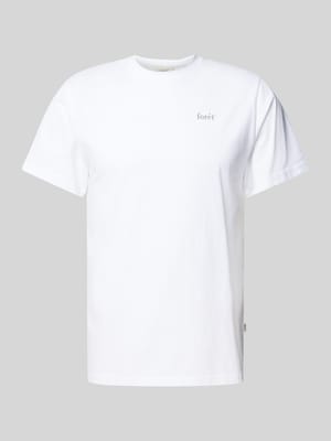 T-Shirt mit Label-Print Modell 'STILL' Shop The Look MANNEQUINE