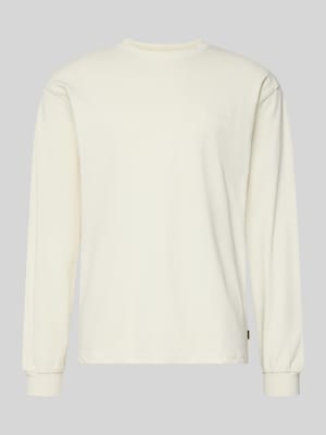 Shirt met lange mouwen met Labelstitching Model 'Baine' Shop The Look MANNEQUINE