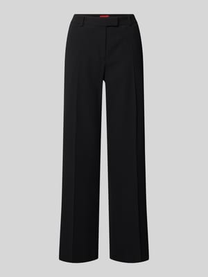 Spodnie o kroju straight fit z zakładkami w pasie Shop The Look MANNEQUINE