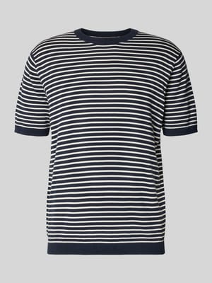 Strickshirt mit Rundhalsausschnitt Shop The Look MANNEQUINE