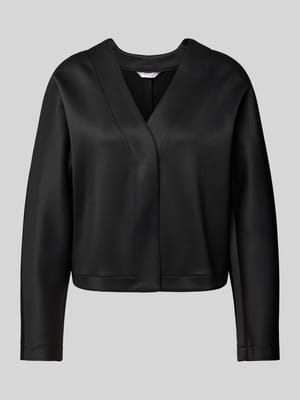 Blazer mit V-Ausschnitt Modell 'CANOSSA' Shop The Look MANNEQUINE