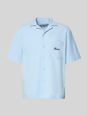 Koszula casualowa w kroju regular fit z przeszyciem z logo Shop The Look MANNEQUINE