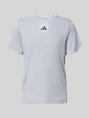 Regular Fit Sport T-Shirt mit Label Print Shop The Look MANNEQUINE