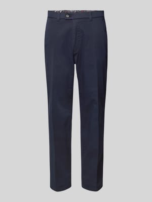 Stoffhose mit französischen Eingrifftaschen Modell 'JIM' Shop The Look MANNEQUINE