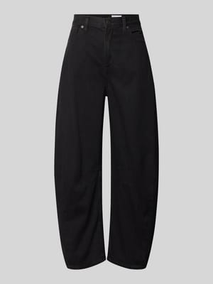 Barrel jeans met steekzakken, model 'HORSESHOE' Shop The Look MANNEQUINE