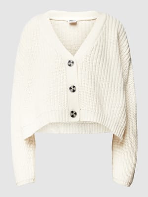 Oversized cardigan met V-hals Shop The Look MANNEQUINE