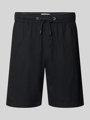 Shorts aus Leinen-Viskose-Mix Modell 'MALVIN' Shop The Look MANNEQUINE