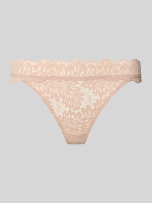 Slim Fit String aus floraler Spitze Modell 'Lime' Shop The Look MANNEQUINE
