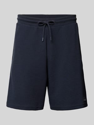 Sweatshorts mit Strukturmuster Shop The Look MANNEQUINE