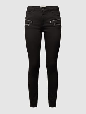 Skinny Fit Stoffhose mit Stretch-Anteil Modell 'Aida' Shop The Look MANNEQUINE