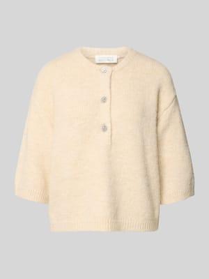 Strickpullover mit 1/2-Arm Modell 'Ester' Shop The Look MANNEQUINE