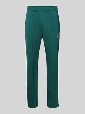 Straight Fit Sweatpants mit Logo-Stitching Shop The Look MANNEQUINE