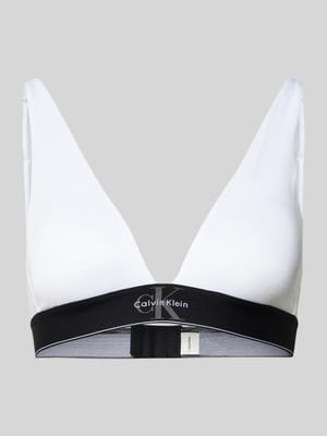 Slim Fit BH mit Logo-Stitching Shop The Look MANNEQUINE