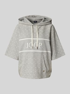 Hoodie mit Label-Stitching Shop The Look MANNEQUINE