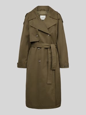 Trenchcoat mit Bindegürtel Modell 'BIANCA' Shop The Look MANNEQUINE