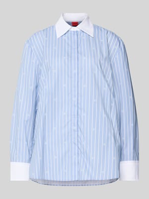 Regular Fit Langarmbluse aus reiner Baumwolle Modell 'ERSENNY' Shop The Look MANNEQUINE