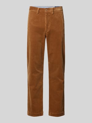 Stretch Straight Fit Cordhose mit Gürtelschlaufen Modell 'BEDFORD Shop The Look MANNEQUINE