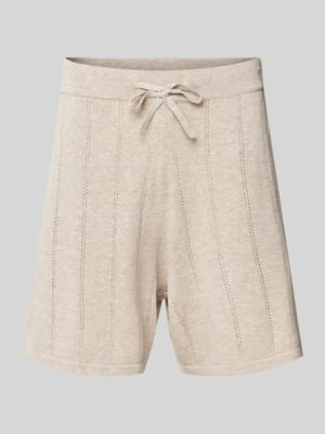 Regular Fit Shorts mit Lochmuster Shop The Look MANNEQUINE