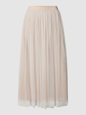 Midirok met plooien Shop The Look MANNEQUINE