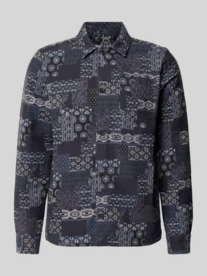 Regular fit overhemdjack in denimlook Shop The Look MANNEQUINE