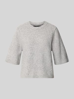 Sweter o kroju oversized z dodatkiem wełny model 'BOOM' Shop The Look MANNEQUINE