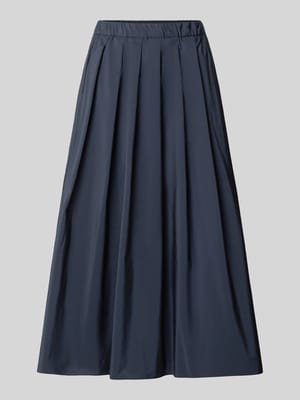 Ausgestellter Midi-Rock mit Baumwoll-Anteil Modell 'ALPACA' Shop The Look MANNEQUINE
