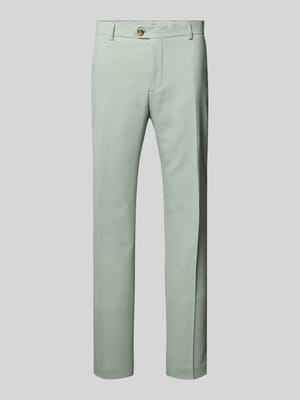 Spodnie garniturowe o kroju slim fit z dodatkiem wełny Model 'SLIM-NEIL' Shop The Look MANNEQUINE