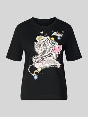 T-Shirt mit 1/2-Arm Shop The Look MANNEQUINE