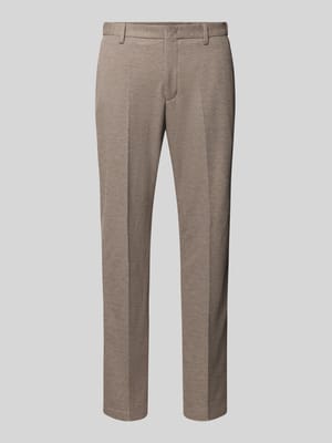 Fein strukturierte Hose mit Gesäßtaschen Modell 'Rick' Shop The Look MANNEQUINE