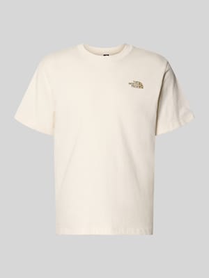 Relaxed Fit T-Shirt aus reiner Baumwolle Shop The Look MANNEQUINE