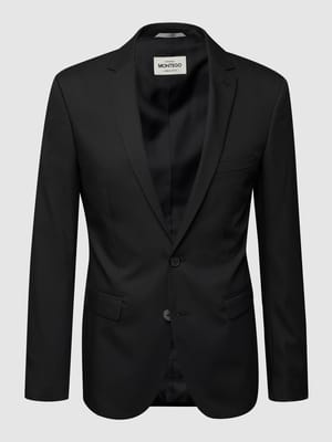 2-Knopf-Sakko mit fallendem Revers Shop The Look MANNEQUINE