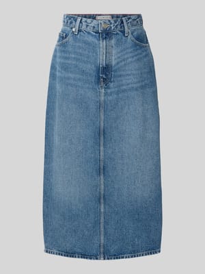 Straight fit jeans in midilengte van lyocell, model 'LANA' Shop The Look MANNEQUINE