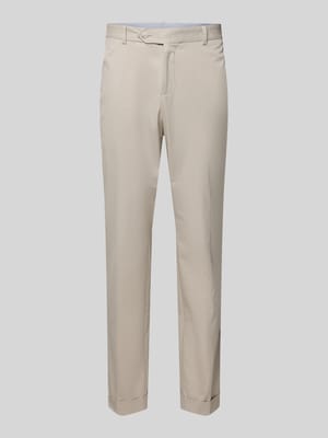 Slim Fit Hose aus Baumwoll-Mix Modell 'H-GENIUS' Shop The Look MANNEQUINE