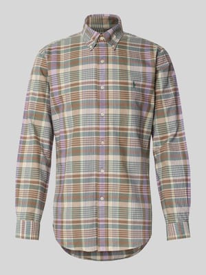 Vrijetijdsoverhemd met knoopsluiting Shop The Look MANNEQUINE