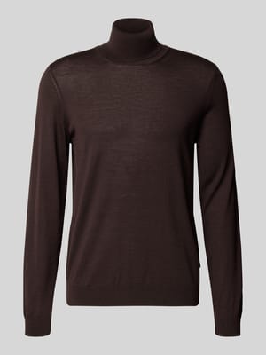 Regular fit coltrui van pure scheerwol, model 'MUSSO' Shop The Look MANNEQUINE