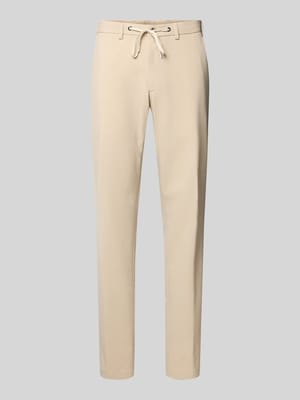 Slim Fit Hose mit Tunnelzug Shop The Look MANNEQUINE