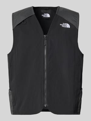 Regular Fit Weste mit Logo-Stitching Shop The Look MANNEQUINE