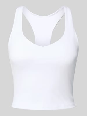 Slim Fit Top mit integriertem Bustier Modell 'Anywhere' Shop The Look MANNEQUINE