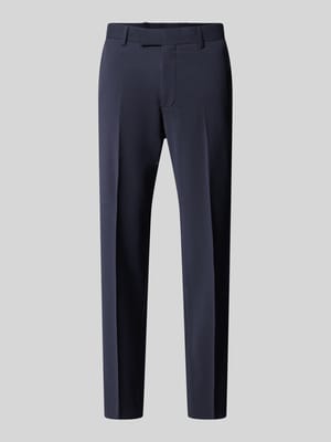 Regular Waist Business-Hose aus Wolle mit Bügelfalte Shop The Look MANNEQUINE