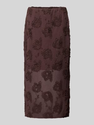 Midirok met applicaties en elastische band Shop The Look MANNEQUINE