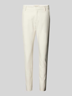 Stretchhose mit Label-Applikation Modell 'ABBY NIGHT PANT' Shop The Look MANNEQUINE