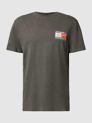 T-Shirt mit Rundhalsausschnitt Modell 'SIGNATURE POP' Shop The Look MANNEQUINE