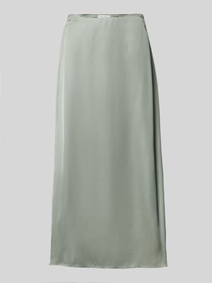 Midirok met plooien opzij Shop The Look MANNEQUINE