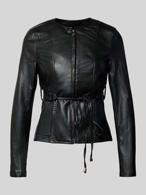 Blazer in Leder-Optik Modell 'Admira' Shop The Look MANNEQUINE