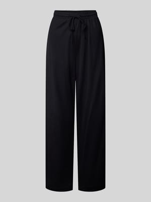 Loose fit stoffen broek van viscosemix, model 'JANY' Shop The Look MANNEQUINE
