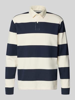 Poloshirt mit kurzer Knopfleiste Shop The Look MANNEQUINE