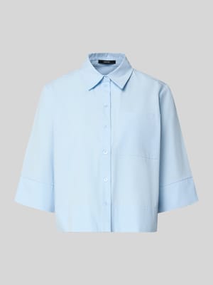 Boxy Fit Bluse mit Brusttasche Modell 'Zarba Bold' Shop The Look MANNEQUINE
